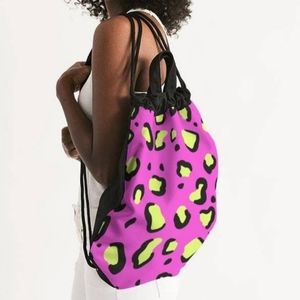 Canvas Drawstring Backpack